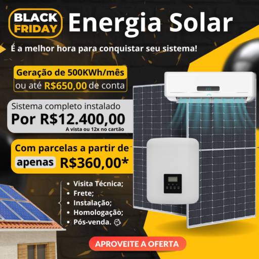 Black Friday Energia Solar 