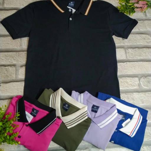Comprar o produto de Camiseta Polo masculina  em Camisa Polo pela empresa Blumenau Malhas - Vila Portes em Foz do Iguaçu, PR por Solutudo