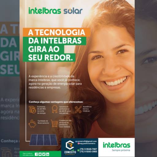 Comprar o produto de Projetos de Sistema fotovoltaico	 em Energia Solar pela empresa Conceito Reengenharia em Feira de Santana, BA por Solutudo