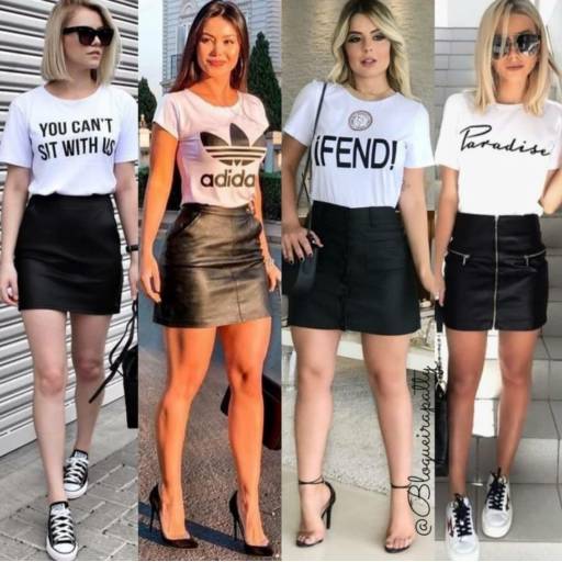 Mini Saia Preta ( Disponível na Loja no Tamanho: 34/36) em Bauru, SP por Blessing Store 