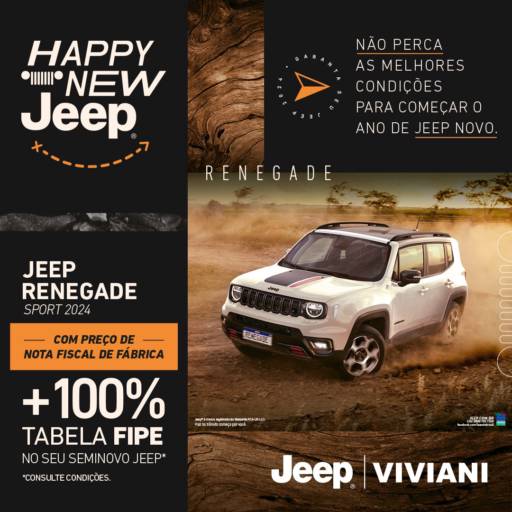 Comprar o produto de RENEGADE SPORT 2023/2024 em Bauru em Jeep pela empresa Jeep Viviani Bauru em Bauru, SP por Solutudo