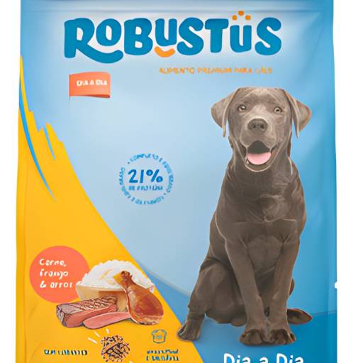 Comprar o produto de Ração Robustus Dia-a-Dia em Casas de Ração pela empresa PetHouse Nutrição Animal  em Botucatu, SP por Solutudo