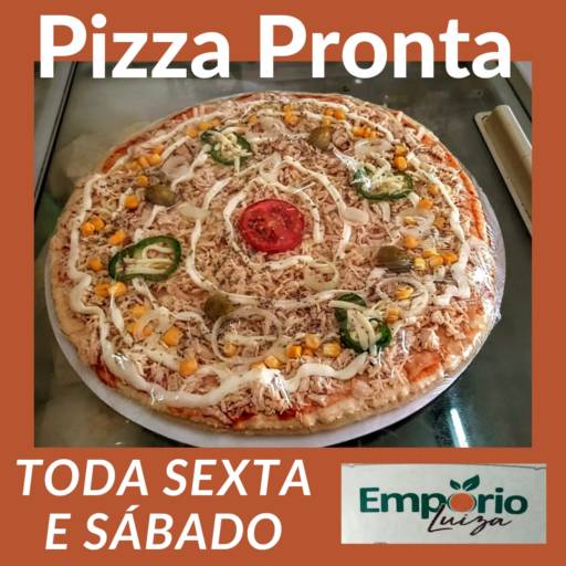 Toda Sexta e Sábado tem PIZZA PRONTA 