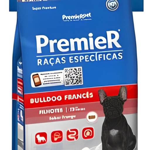 PremieR Raças Específicas Filhotes Frango Bulldog Francês por PetHouse Nutrição Animal 