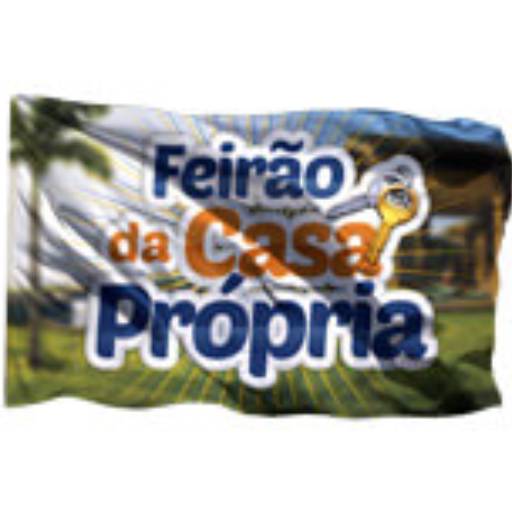 BANDEIRAS TECIDO OXFORD COSTURA LINHA BRANCA OVERLOCK em São José do Rio Preto, SP por Public Gráfica e Brindes