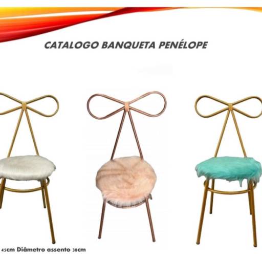 Banqueta Penélope por A.D.E.S Estofados