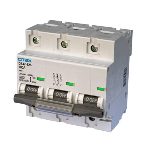 Disjuntor Tripolarde 100A por Enertel Materiais Elétricos