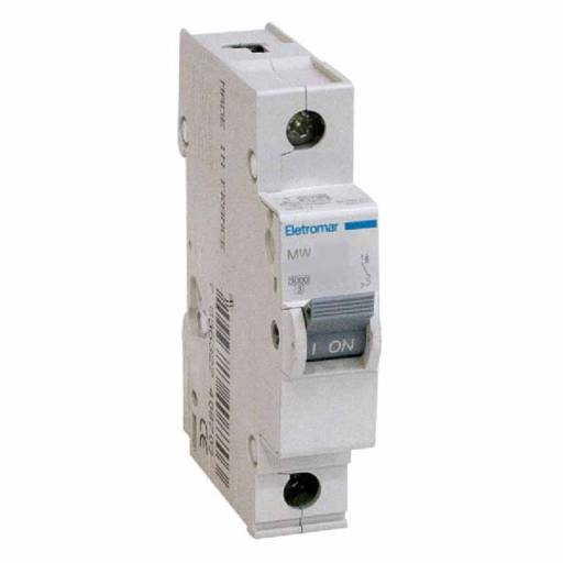 Disjuntor Monopolar 10A a 63A por Enertel Materiais Elétricos