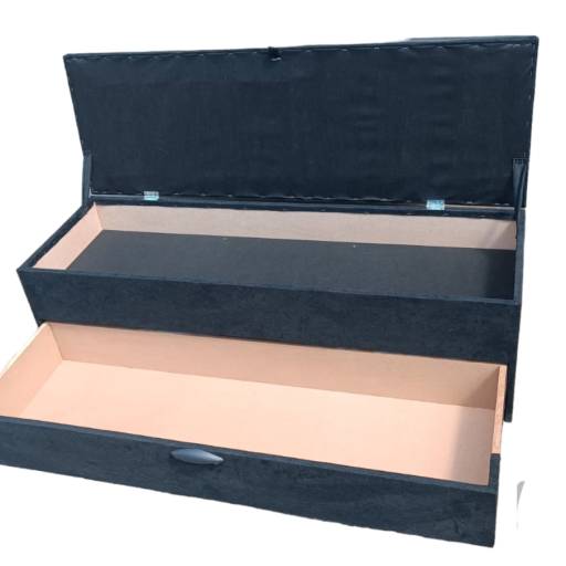 Sapateira Baú com Gaveta por A.D.E.S Estofados