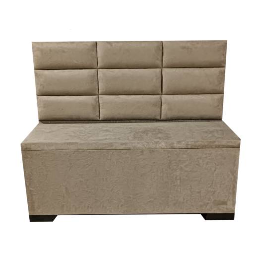 Canto Reto Baú Módulo Quadrado por A.D.E.S Estofados