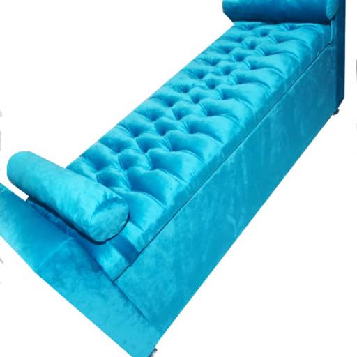 Namoradeira Baú Casal por A.D.E.S Estofados