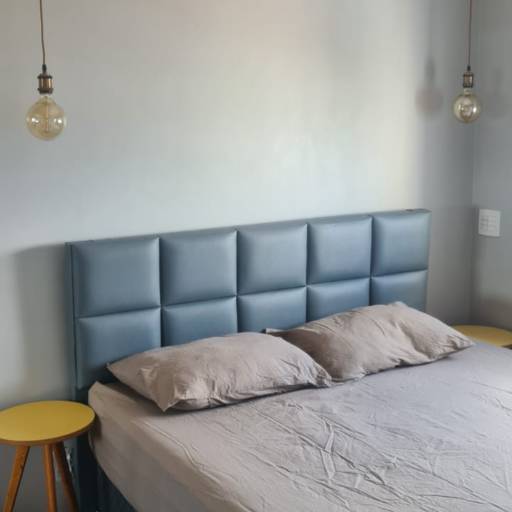 Cabeceira Modulada Casal  por A.D.E.S Estofados