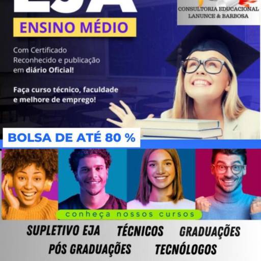 Supletivo EJA Ensino Médio  por Celb - Consultoria Educacional Lanunce & Barbosa 