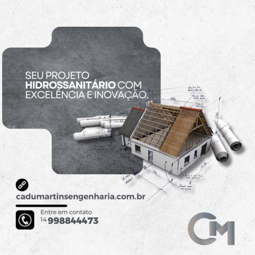 Projeto Hidrossanitário Eficiente - Soluções Sustentáveis - Engenharia de Precisão por Cadu Martins Engenharia e Construção