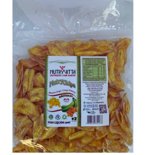 Chips de Banana Original - Venda no Atacado por Consumo Verde