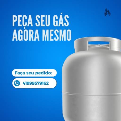 Comprar o produto de Disk Gás - Entrega Rápida em São José dos Pinhais em Gás pela empresa Marquinhos Gás e Água em São José dos Pinhais, PR por Solutudo
