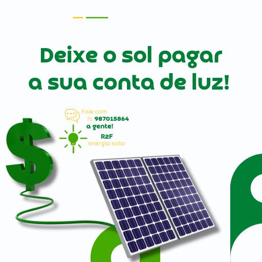 Energia Fotovoltaica - Soluções Sustentáveis para Salvador, BA por R2F Energia Solar