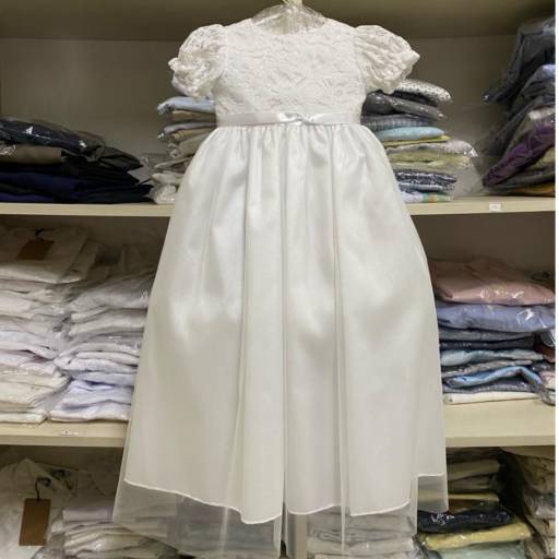 Comprar o produto de Vestido de Batizado Mandrião em Vestidos pela empresa Adrivar Modas Infantil e Infanto Juvenil em Foz do Iguaçu, PR por Solutudo
