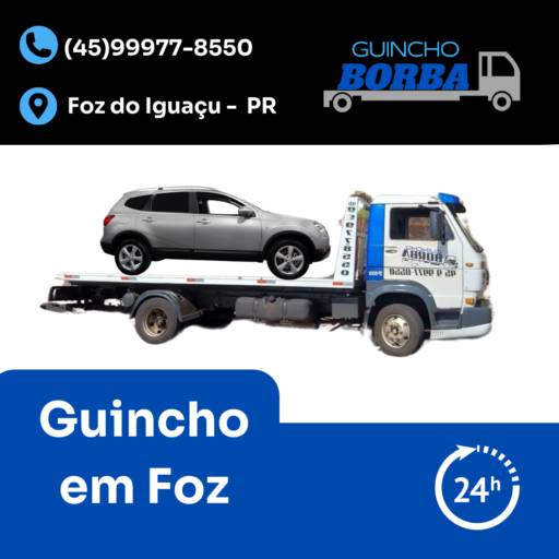 Comprar o produto de Guincho em Foz em Guinchos pela empresa Guincho Borba em Foz do Iguaçu, PR por Solutudo