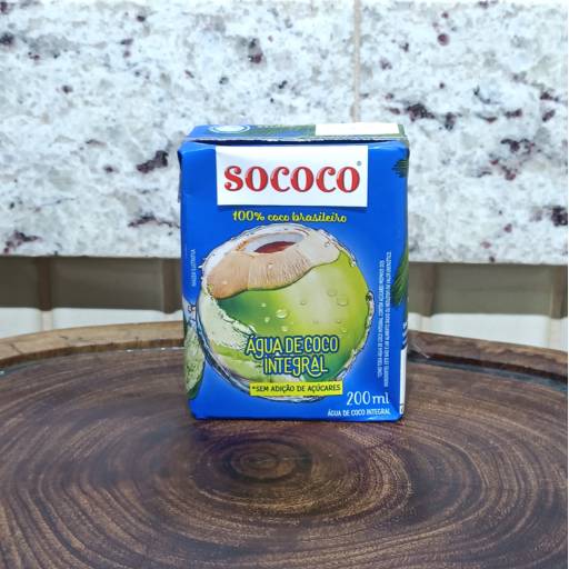 Comprar o produto de Água de coco sococo 200ml em Água de Coco pela empresa Corte Nobre | Churrasco Artesanal em Mineiros, GO por Solutudo