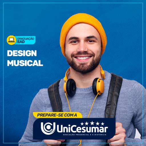Faculdade de Design Musical em Bauru por UniCesumar - Bauru