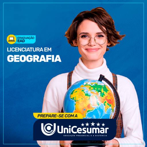 Licenciatura em Geografia em Bauru por UniCesumar - Bauru