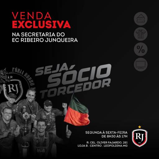 Programa de sócio torcedor, o Sócio Dragão  por Esporte Clube Ribeiro Junqueira