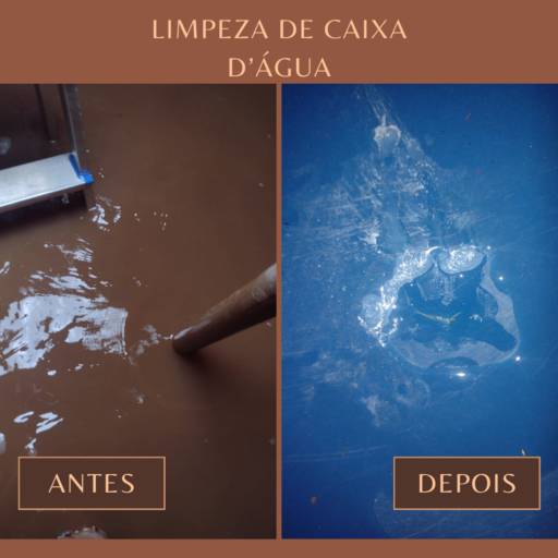 Limpeza de caixa d'água