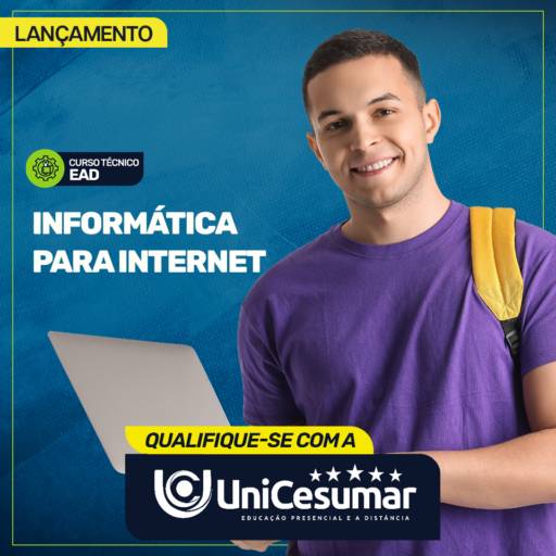 Curso Técnico de Informática para internet em Bauru por UniCesumar - Bauru