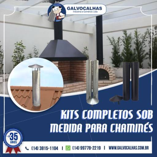 Coifa para Churrasqueira por Galvo Calhas