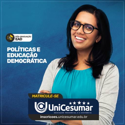 Pós Graduação em Politica e Educação Democrática em Bauru por UniCesumar - Bauru