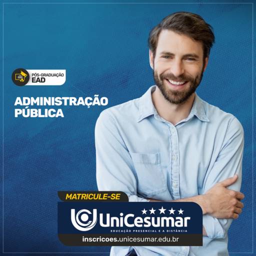 Pós Graduação em Administração Pública em Bauru por UniCesumar - Bauru