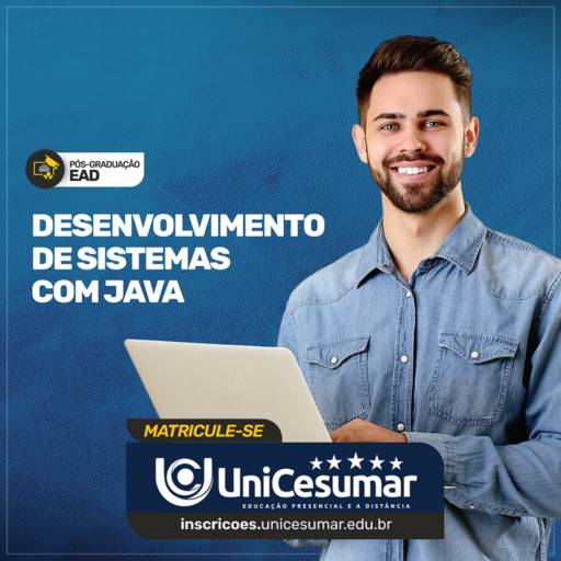 Pós Graduação em Desenvolvimento de Sistemas com Java em Bauru por UniCesumar - Bauru