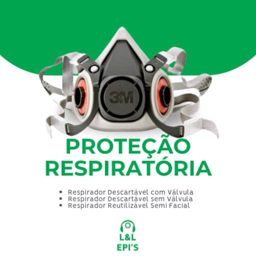 Comprar o produto de Proteção Respiratória em EPI - Equipamentos de Proteção Individual pela empresa L&L EPI's em Itapetininga, SP por Solutudo