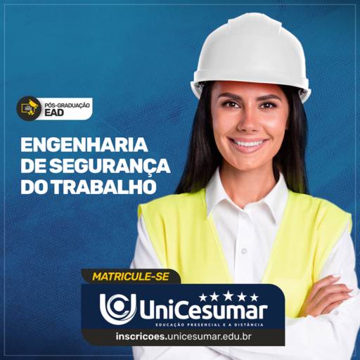 Pós Graduação em Engenharia de Segurança do Trabalho em Bauru por UniCesumar - Bauru
