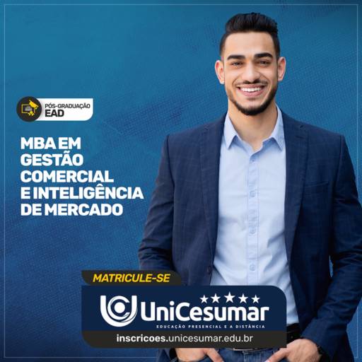 MBA em Gestão Comercial e Inteligência de Mercado em Bauru por UniCesumar - Bauru