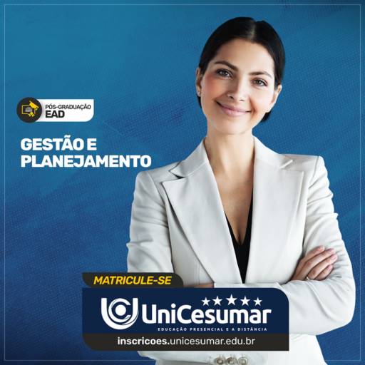 Pós Graduação em Gestão e Planejamento em Bauru por UniCesumar - Bauru