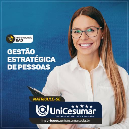 Pós Graduação em Gestão Estratégica de Pessoas em Bauru por UniCesumar - Bauru