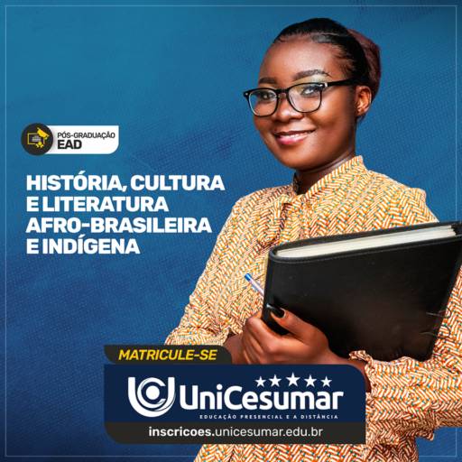 Comprar o produto de Pós Graduação em História, Cultura e Literatura Afro-brasileira e Indígena em Bauru em Pós-Graduação pela empresa UniCesumar - Bauru em Bauru, SP por Solutudo