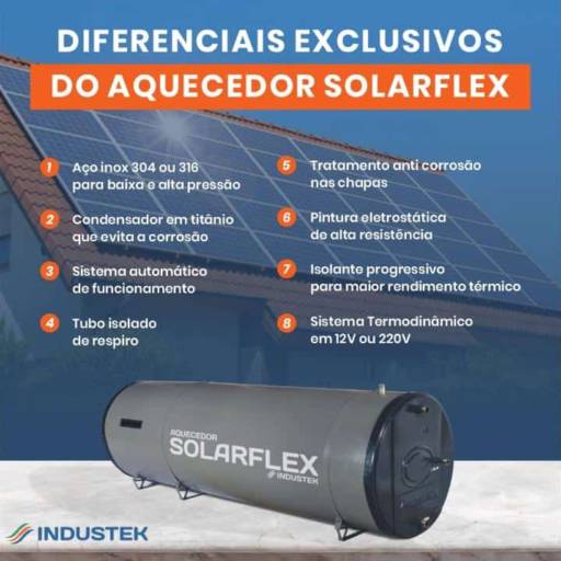 Aquecedor SolarFlex  por SGA Soluções Energéticas