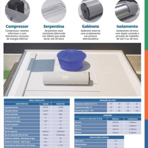 Aquecedor SolarFlex  por SGA Soluções Energéticas