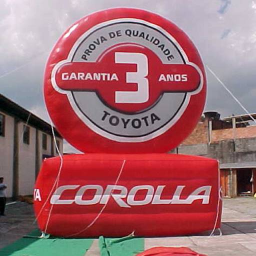 Medalhão Inflável Customizado por Caco Balloons - Balões e Infláveis