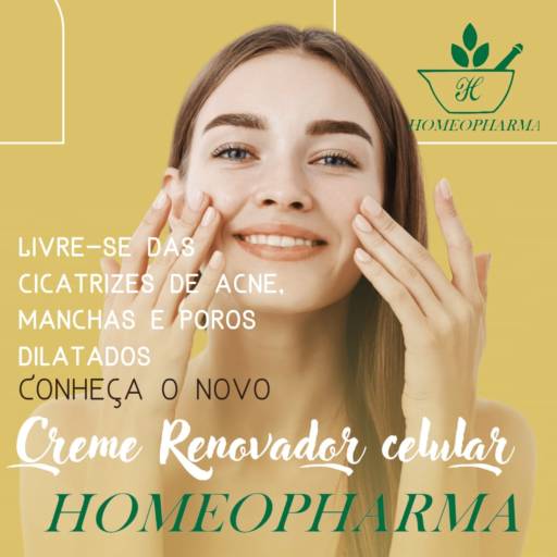 Comprar o produto de Creme renovador celular em Manipulados pela empresa Homeopharma em Mineiros, GO por Solutudo