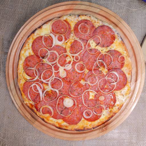 Comprar o produto de Pizza Pepperoni  em Pizzas pela empresa Pizzaria Hulligel em Mineiros, GO por Solutudo