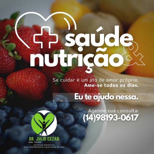 Avaliação Nutricional - Conhecendo sua Saúde Através da Alimentação - Jaú por Dr. Júlio Cezar - Nutricionista