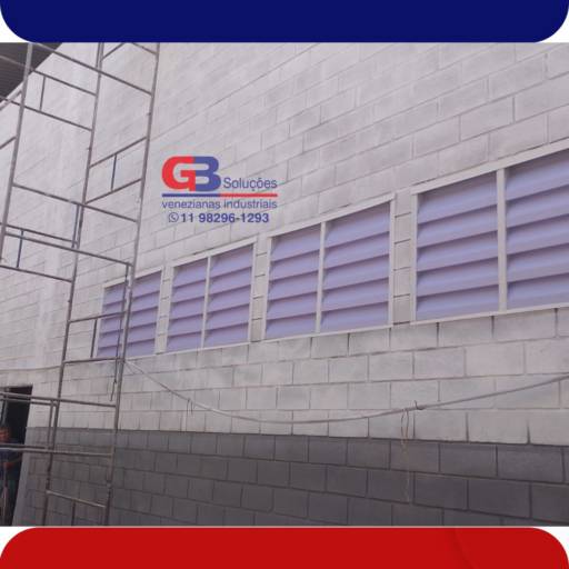 Veneziana industrial PVC GB Soluções Jundiaí