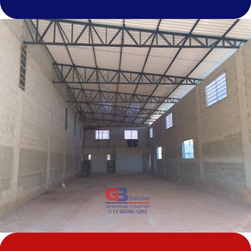 VENEZIANA INDUSTRIAL  ILUMINAÇÃO NATURAL GB SOLUÇÕES JUNDIAÍ
