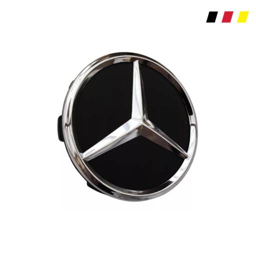 Comprar o produto de Emblema Preto para Calota Mercedes em Emblemas pela empresa Germany Peças em Foz do Iguaçu, PR por Solutudo