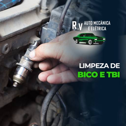 Comprar o produto de Limpeza de Bico e TBI em Mecânica em geral pela empresa R V Auto Mecânica e Elétrica  em Itapetininga, SP por Solutudo