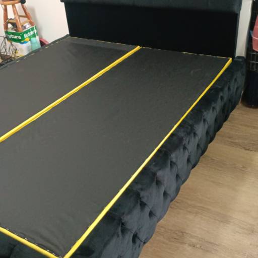 Cabeceira Queen Base box baú - Conforto e Organização para o seu Quarto - Francisco Morato por A.D.E.S Estofados